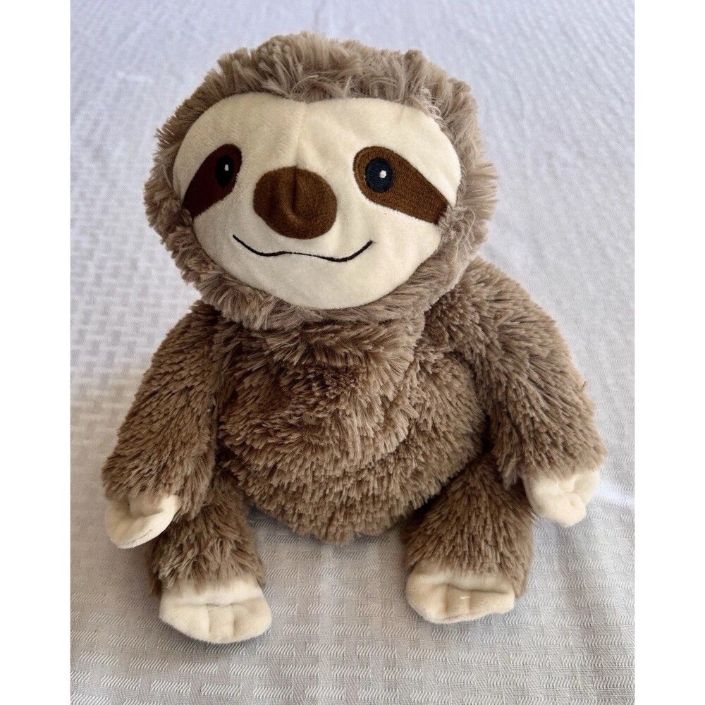 Warmies Sloth Plush Microwavable Lavender Scented Heating Stuffed Animal 14”